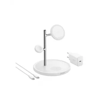 Anker MagGo Universal balta USB belaidė greitojo įkrovimo stotelė