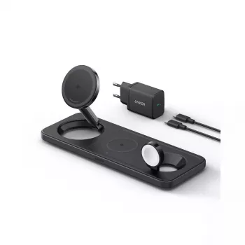Belaidė įkrovimo stotelė Anker MagGo Universal Black