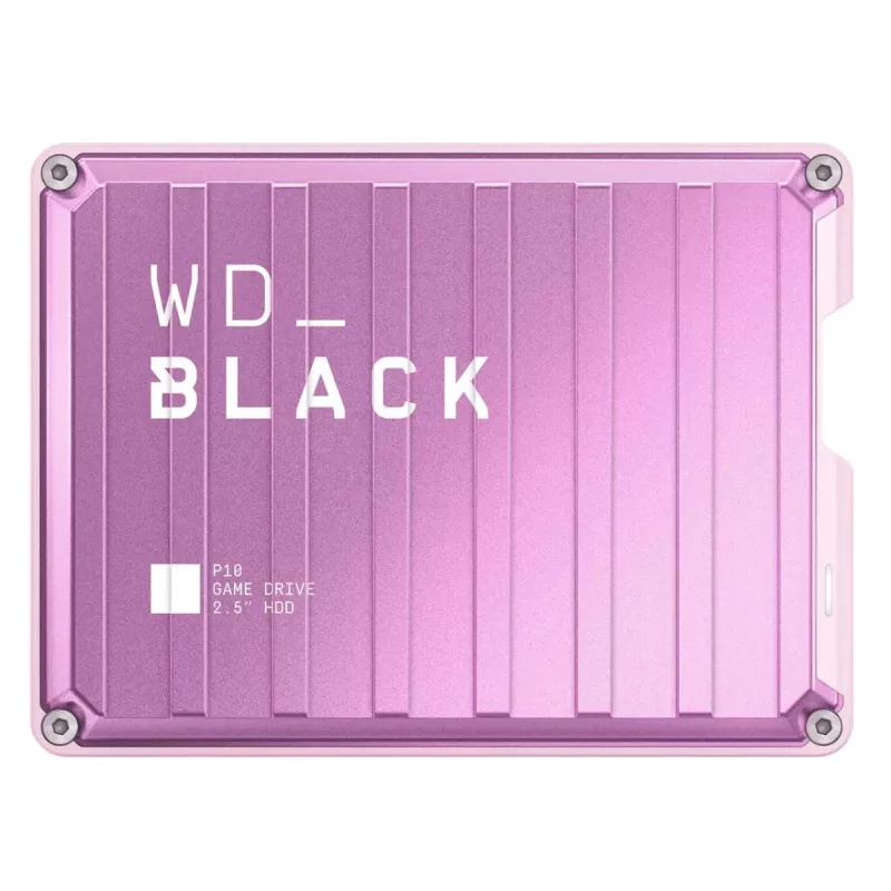 WESTERN DIGITAL WD_BLACK P10 Game Drive 6TB USB 3.2 Gen 1 rožinė