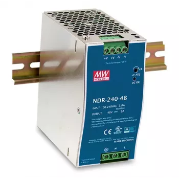 D-Link DIS-N240-48 240 W maitinimo blokas nerūdijančio plieno korpuse
