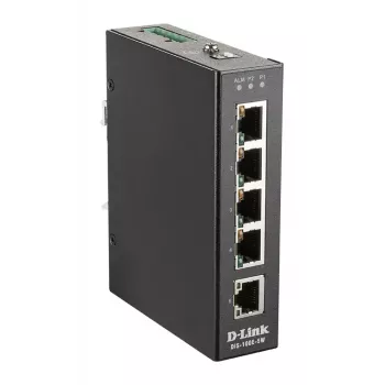 D-Link DIS-100E-5W nevaldomas pramoninis 5 prievadų Fast Ethernet komutatorius