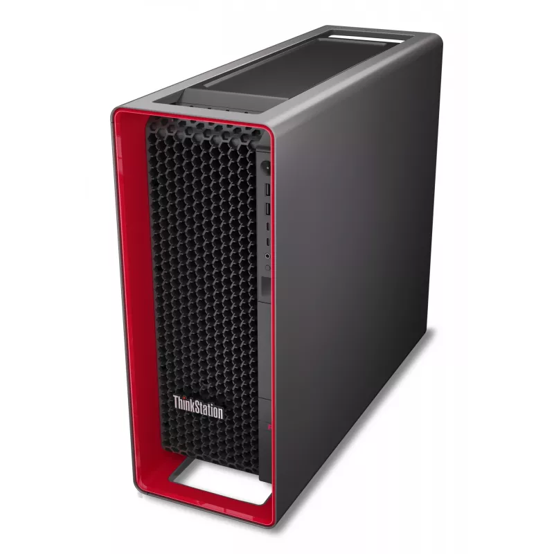 Lenovo ThinkStation P8 AMD Ryzen Threadripper PRO 7945WX 64 GB DDR5-SDRAM 1 TB SSD Windows 11 Pro Tower Workstation Juoda