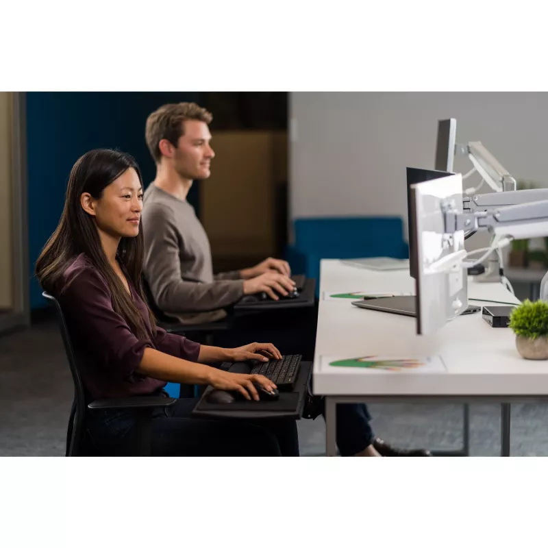 Kensington SmartFit One-Touch reguliuojamas dviejų monitorių laikiklis