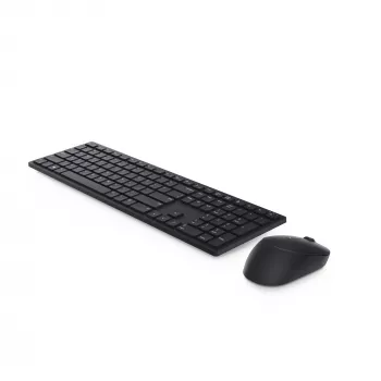 DELL Pro belaidė klaviatūra ir pelė - KM5221W - US International (QWERTY) - Juoda