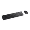DELL Pro belaidė klaviatūra ir pelė - KM5221W - US International (QWERTY) - Juoda
