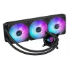 ASUS ROG Strix LC III 360 ARGB skysčio aušinimo rinkinys 360 mm radiatorius 3×120 mm ventiliatoriai juodas