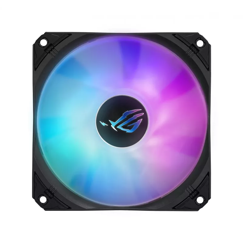 ASUS ROG Strix LC III 360 ARGB skysčio aušinimo rinkinys 360 mm radiatorius 3×120 mm ventiliatoriai juodas