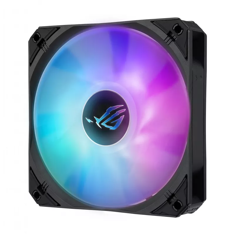 ASUS ROG Strix LC III 360 ARGB skysčio aušinimo rinkinys 360 mm radiatorius 3×120 mm ventiliatoriai juodas