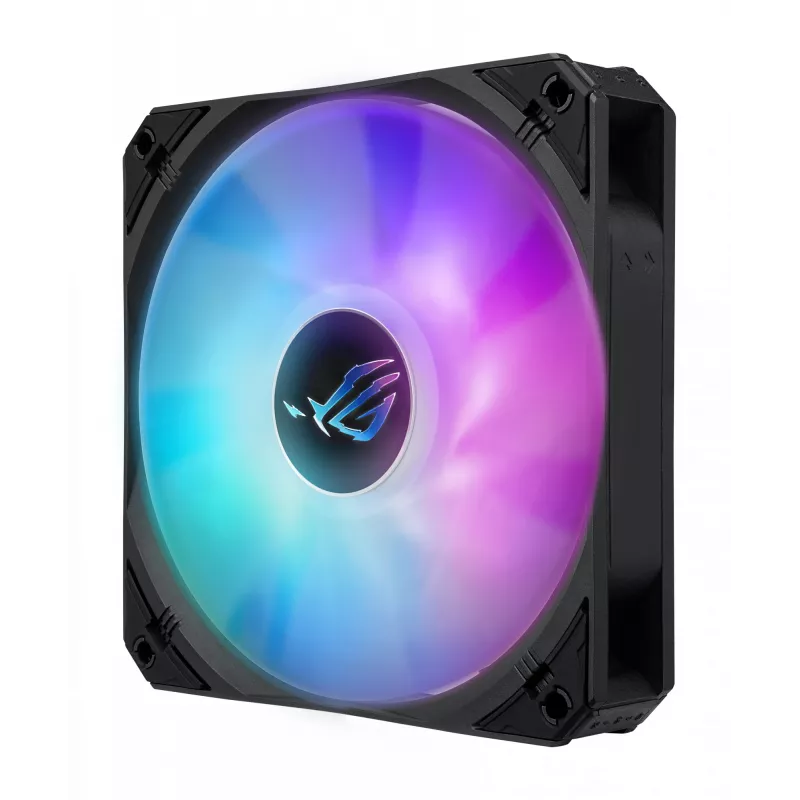 ASUS ROG Strix LC III 360 ARGB skysčio aušinimo rinkinys 360 mm radiatorius 3×120 mm ventiliatoriai juodas