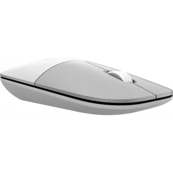 HP Z3700 belaidė pelė, keraminė balta, ambidekstrinė, optinė, RF belaidė, 1200 DPI, sidabrinė, balta