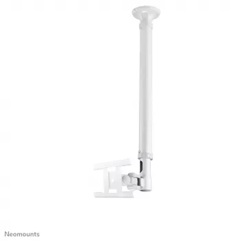 Neomounts FPMA-C100WHITE lubinis monitoriaus/TV laikiklis 10–30 colių - aukštis 79–129 cm