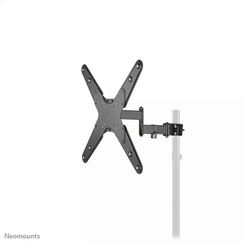 Neomounts FL40-450BL14 TV laikiklis ant stulpo 32-55 col. – skersmuo 28-50 mm – pilnas judesys