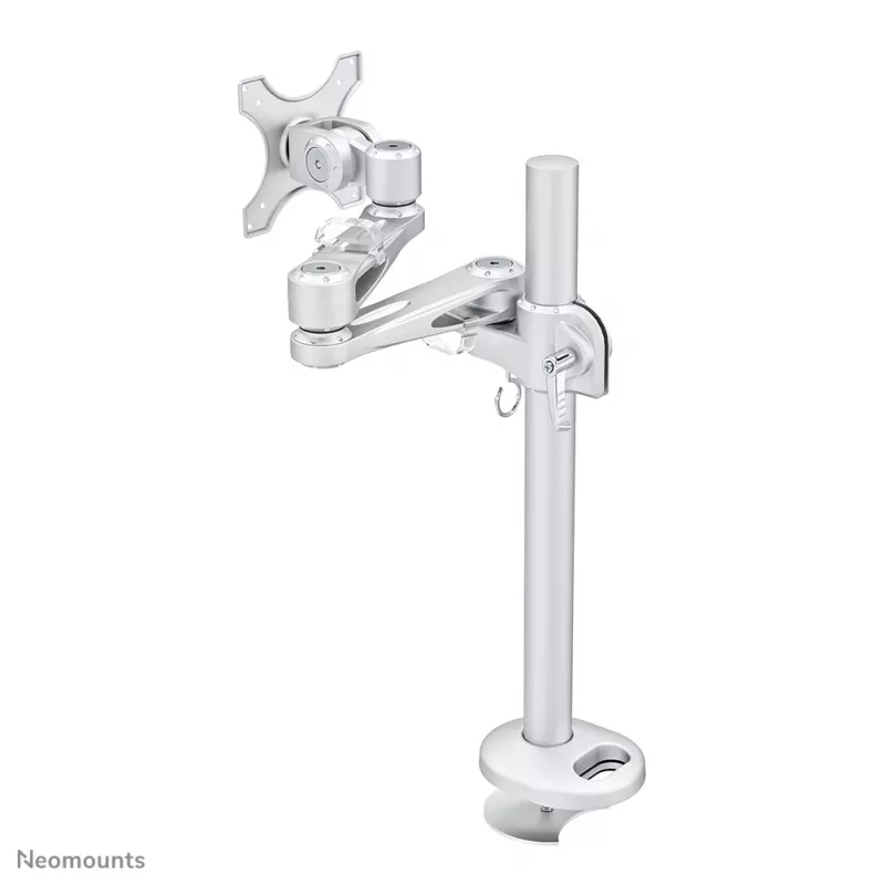 Neomounts FPMA-D935G Monitor laikiklis 10-30 colių, Grommet, 10 kg, 25,4 cm (10 col.), 76,2 cm (30 col.), 100 x 100 mm, Sidabrinis