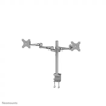 Neomounts FPMA-D935D Monitorinis stovas 14-27 inch, spaustuvas, 6 kg, 35,6 cm (14 inch), 68,6 cm (27 inch), 100 x 100 mm, sidabrinis
