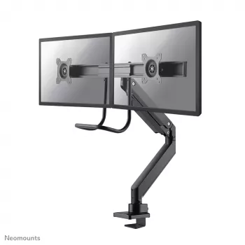 Neomounts NM-D775DXBLACK Monitorinis laikiklis 10-32 colių - dujinė spyruoklė - Topfix - 180° stabdiklis