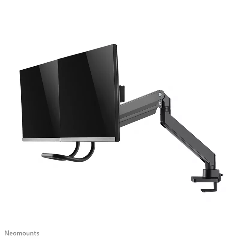 Neomounts NM-D775DXBLACK Monitorinis laikiklis 10-32 colių - dujinė spyruoklė - Topfix - 180° stabdiklis