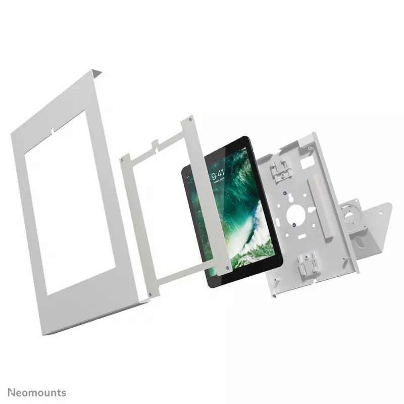 Neomounts DS15-630WH1 Planšetinio kompiuterio stovas ant stalo ir sienos 9,7-11 colių – su užraktu
