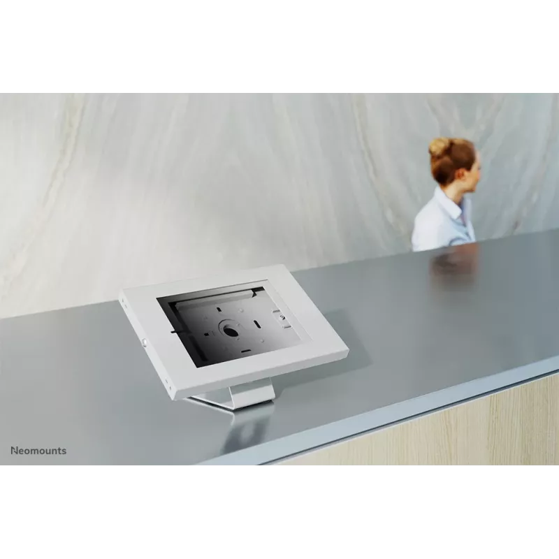 Neomounts DS15-630WH1 Planšetinio kompiuterio stovas ant stalo ir sienos 9,7-11 colių – su užraktu