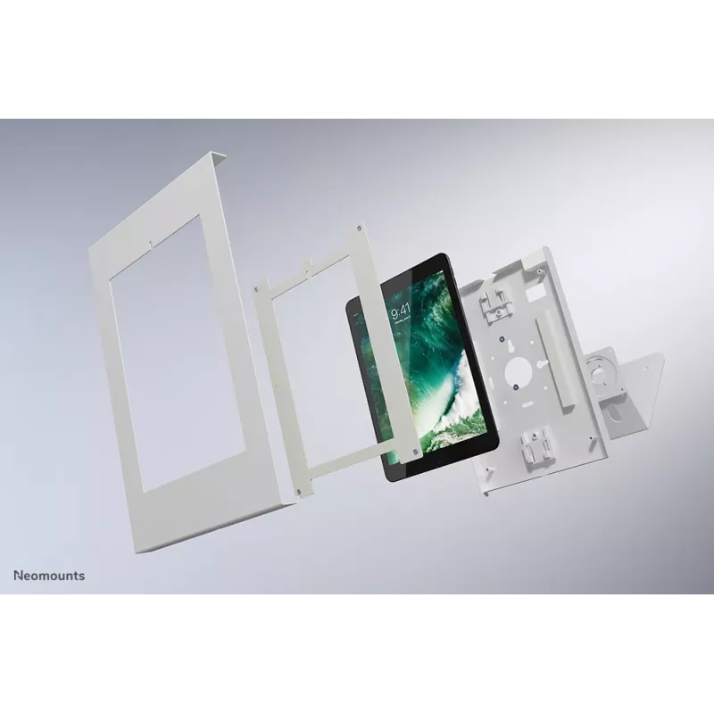 Neomounts DS15-630WH1 Planšetinio kompiuterio stovas ant stalo ir sienos 9,7-11 colių – su užraktu