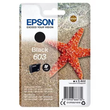 Epson C13T03U14020 rašalo kasetė 1 vnt. Originali standartinės išeigos juoda