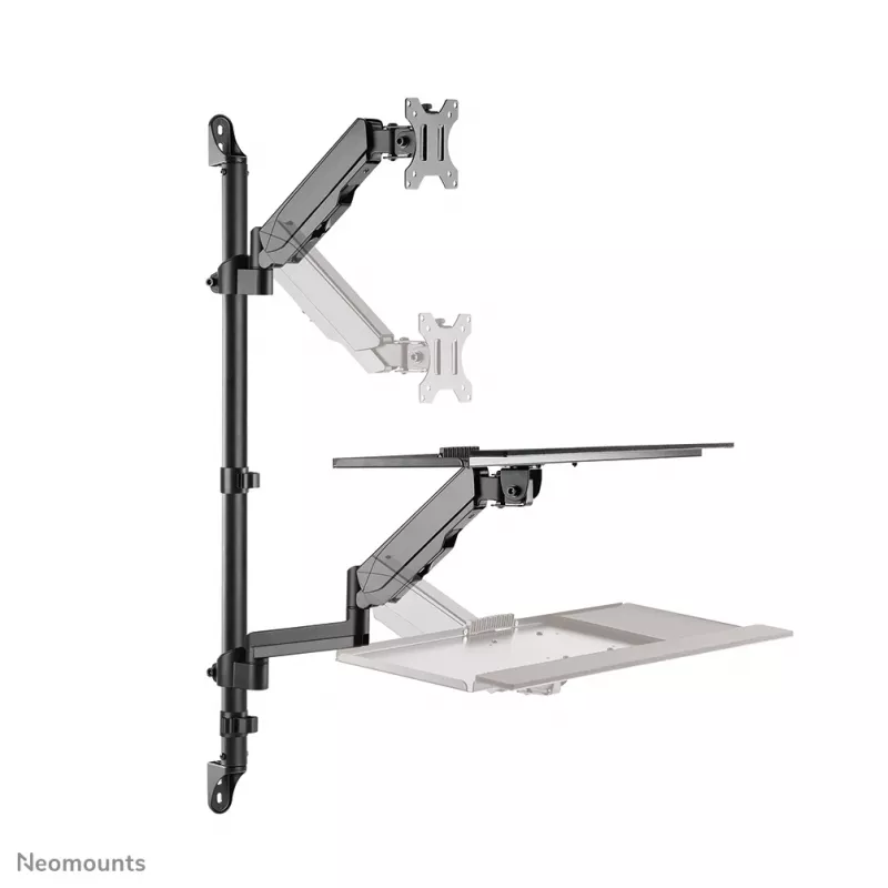 Sieninė sėdėjimo-stovėjimo darbo stotelė Neomounts WL90-325BL1, maks. 9 kg