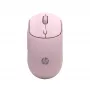 HP 400 Tyla Rožinė Belaidė Pelė, Ambidekstrinė, RF Belaidis + Bluetooth, 6000 DPI, Rožinė