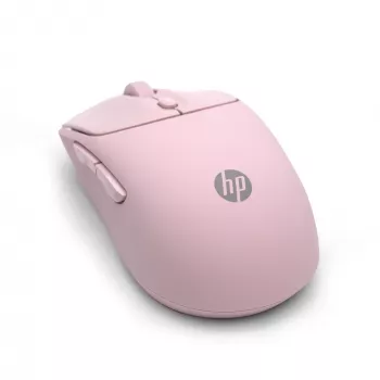 HP 400 Tyla Rožinė Belaidė Pelė, Ambidekstrinė, RF Belaidis + Bluetooth, 6000 DPI, Rožinė