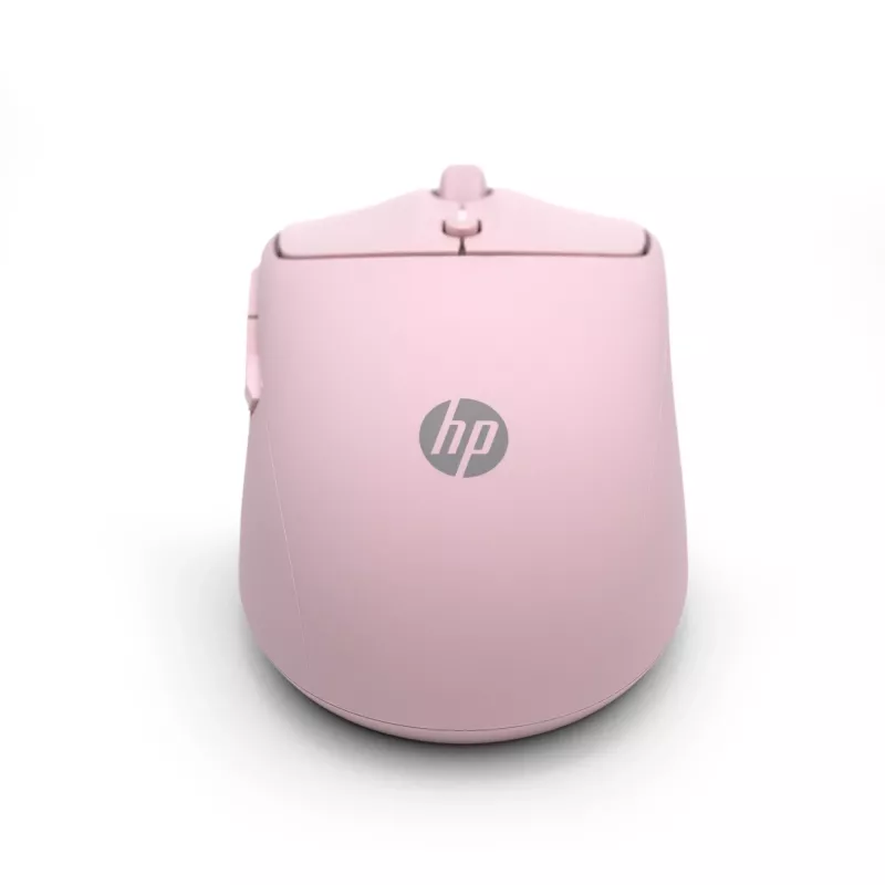 HP 400 Tyla Rožinė Belaidė Pelė, Ambidekstrinė, RF Belaidis + Bluetooth, 6000 DPI, Rožinė