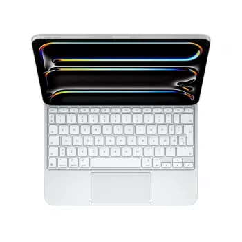 APPLE Magic Keyboard iPad Pro 11 colių (M4) – daniškas – balta