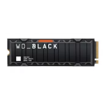 WESTERN DIGITAL SSD - WD Black SN850X - 1TB - PCIe Gen 4.0 - M.2 2280 - Radiatorius