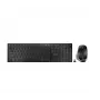 CHERRY DW 9500 SLIM belaidė klaviatūra su pele RF Wireless + Bluetooth QWERTY ispaniškai juoda, pilka