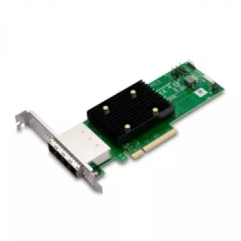 Broadcom HBA 9500-16e Tri-Mode – SAS/SATA/NVMe valdiklis – 16 išorinių prievadų, PCIe 4.0 x8