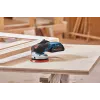 Bosch GEX 18V-125 PROFESSIONAL akumuliatorinis orbitinis šlifuoklis, 10000 RPM, 20000 OPM, juoda, mėlyna, pilka