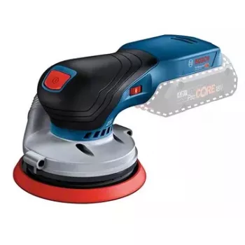 Bosch GEX 18V-125 PROFESSIONAL akumuliatorinis orbitinis šlifuoklis, 10000 RPM, 20000 OPM, juoda, mėlyna, pilka