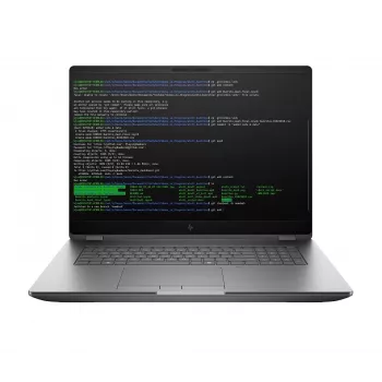 HP ZBook Fury G1i Intel Core Ultra 7 255HX Mobilioji darbo stotis 45,7 cm (18 colių) WQXGA 32 GB DDR5-SDRAM 1 TB SSD NVIDIA RTX PRO 2000 Blackwell Wi-Fi 7 (802.11be) Windows 11 Pro AI Workstation, AI PC sidabrinė