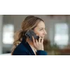 Stovintis dėklas su rankena Samsung Galaxy S25 FE – Baltas, darbalaukio stovas