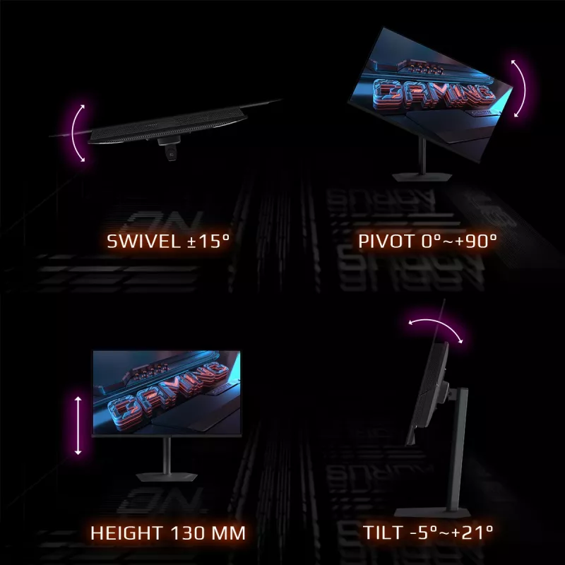 Monitorius GIGABYTE MO32U 31.5 colio OLED 4K UHD 3840 x 2160