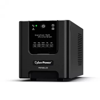 Nepertraukiamo maitinimo šaltinis CyberPower PR750ELCD linijinis-interaktyvus 0,75 kVA 675 W 6 C13 lizdai