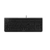 CHERRY KC 1000 laidinė klaviatūra, juoda, USB (QWERTY – JK), pilno dydžio (100%), laidinė, USB, QWERTY