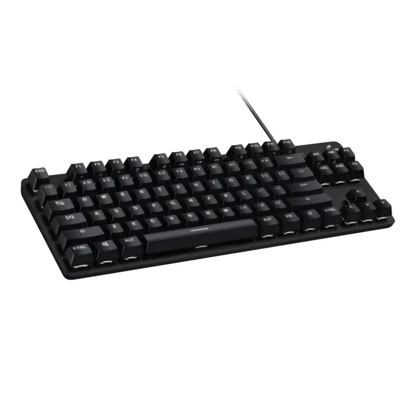 Logitech G G413 TKL SE mechaninė žaidimų klaviatūra be skaičių bloko, laidinė USB, taktiliniai jungikliai, juoda