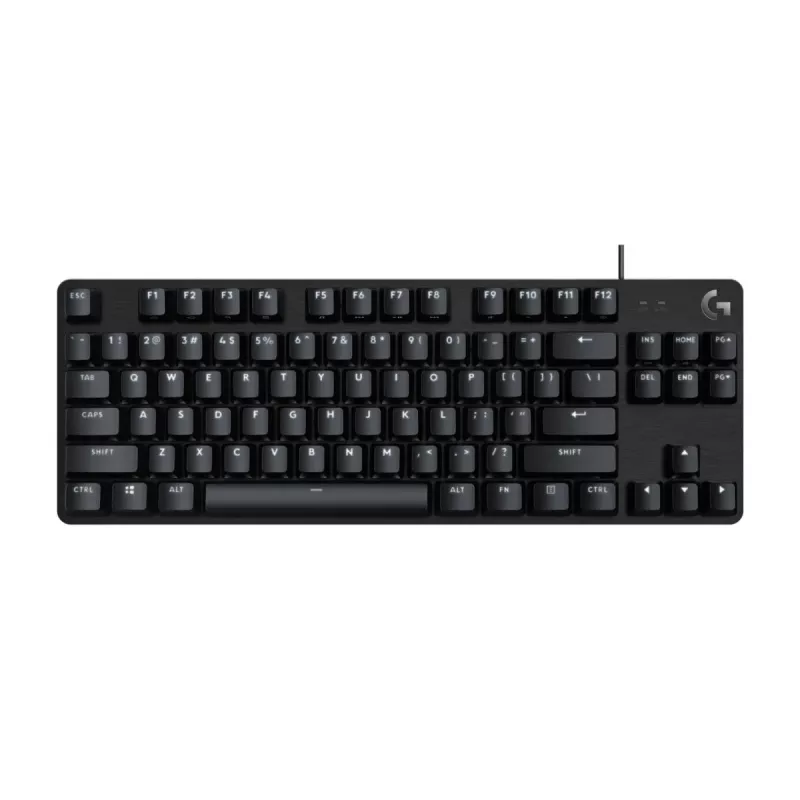 Logitech G G413 TKL SE mechaninė žaidimų klaviatūra be skaičių bloko, laidinė USB, taktiliniai jungikliai, juoda