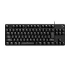 Logitech G G413 TKL SE mechaninė žaidimų klaviatūra be skaičių bloko, laidinė USB, taktiliniai jungikliai, juoda
