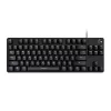 Logitech G G413 TKL SE mechaninė žaidimų klaviatūra be skaičių bloko, laidinė USB, taktiliniai jungikliai, juoda
