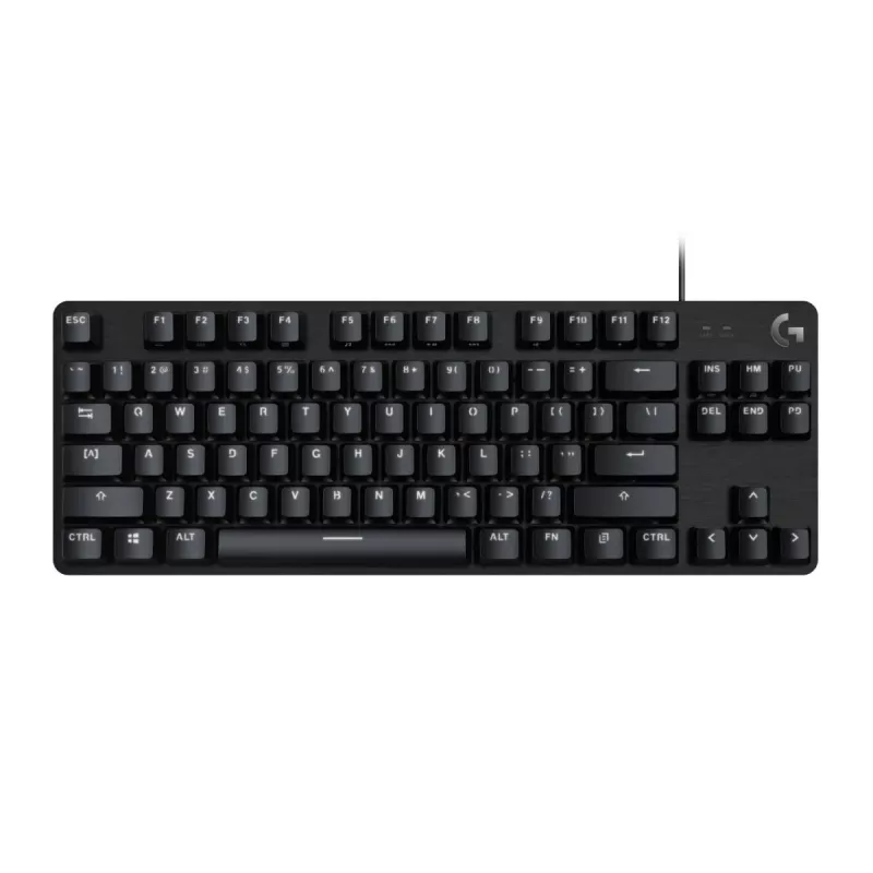 Logitech G G413 TKL SE mechaninė žaidimų klaviatūra be skaičių bloko, laidinė USB, taktiliniai jungikliai, juoda