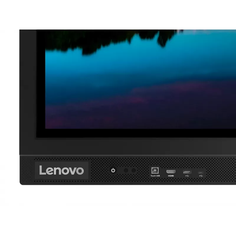 Lenovo ThinkVision T86 monitorius 2.18 m (86 col.) 3840 x 2160 pikselių 4K Ultra HD LED liečiamas ekranas juodas