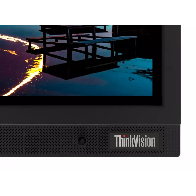 Lenovo ThinkVision T86 monitorius 2.18 m (86 col.) 3840 x 2160 pikselių 4K Ultra HD LED liečiamas ekranas juodas