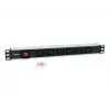 Equip 333319 maitinimo paskirstymo blokas (PDU) 6 AC lizdai 1U juodas