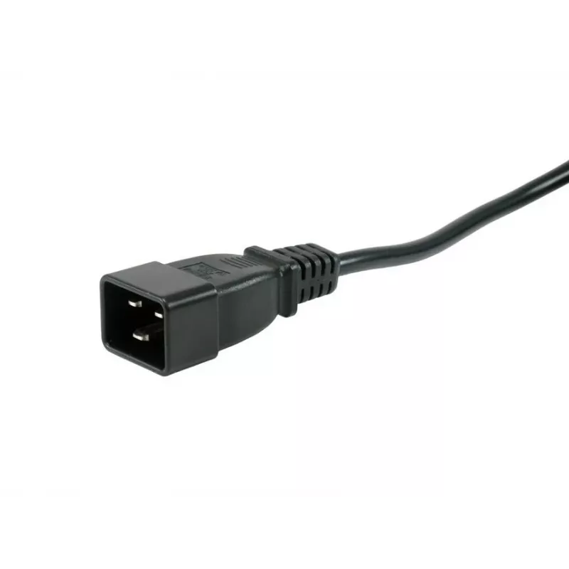 Equip 333319 maitinimo paskirstymo blokas (PDU) 6 AC lizdai 1U juodas