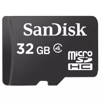 WESTERN DIGITAL SanDisk Micro SDHC atminties kortelė Class 4 32 GB
