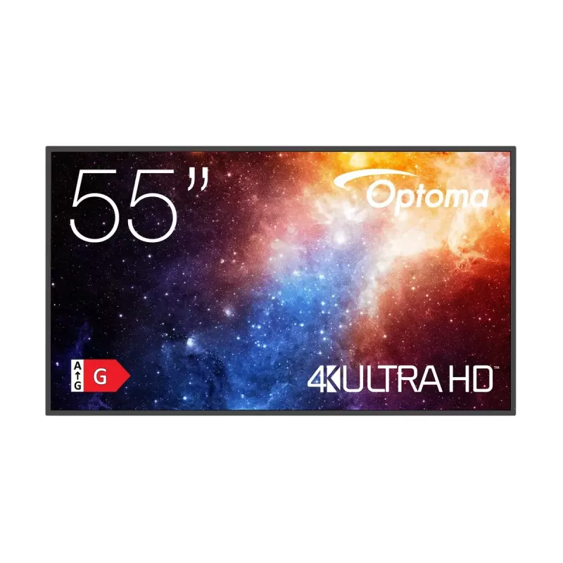 Skaitmeninių ženklų plokščiasis ekranas Optoma N3551K 55 colių LED 4K Ultra HD